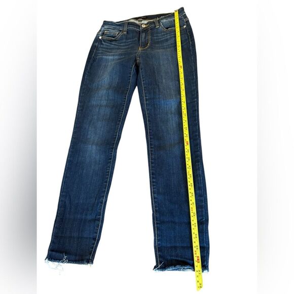 Judy Blue Mid Rise Cut Hem Skinny Jeans Womens Size 5 or 27 - Picture 11 of 11